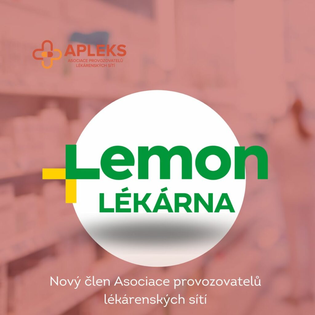Asociace provozovatelů lékárenských sítí má nového člena. Připojují se Lemon lékárny